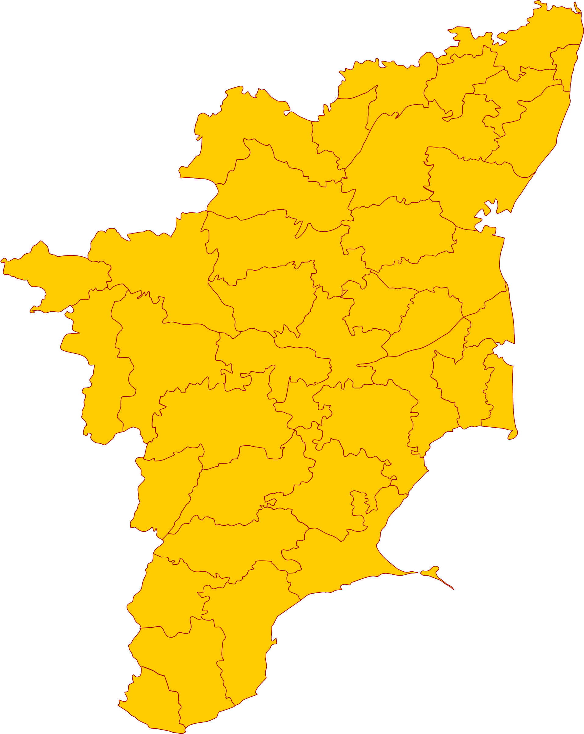 Tamil Nadu Map